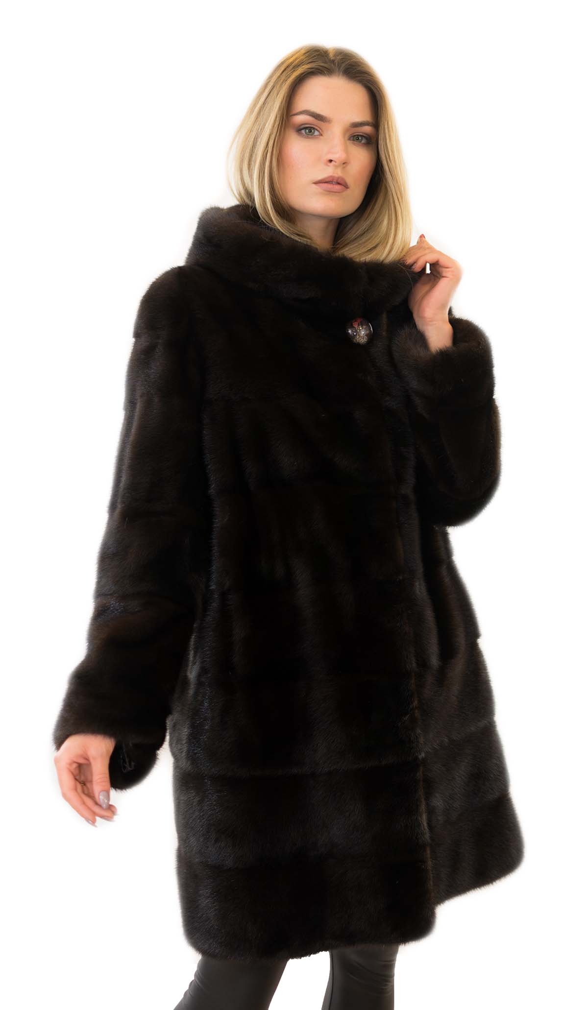 Pelzmantel Mona aus Nerzfell