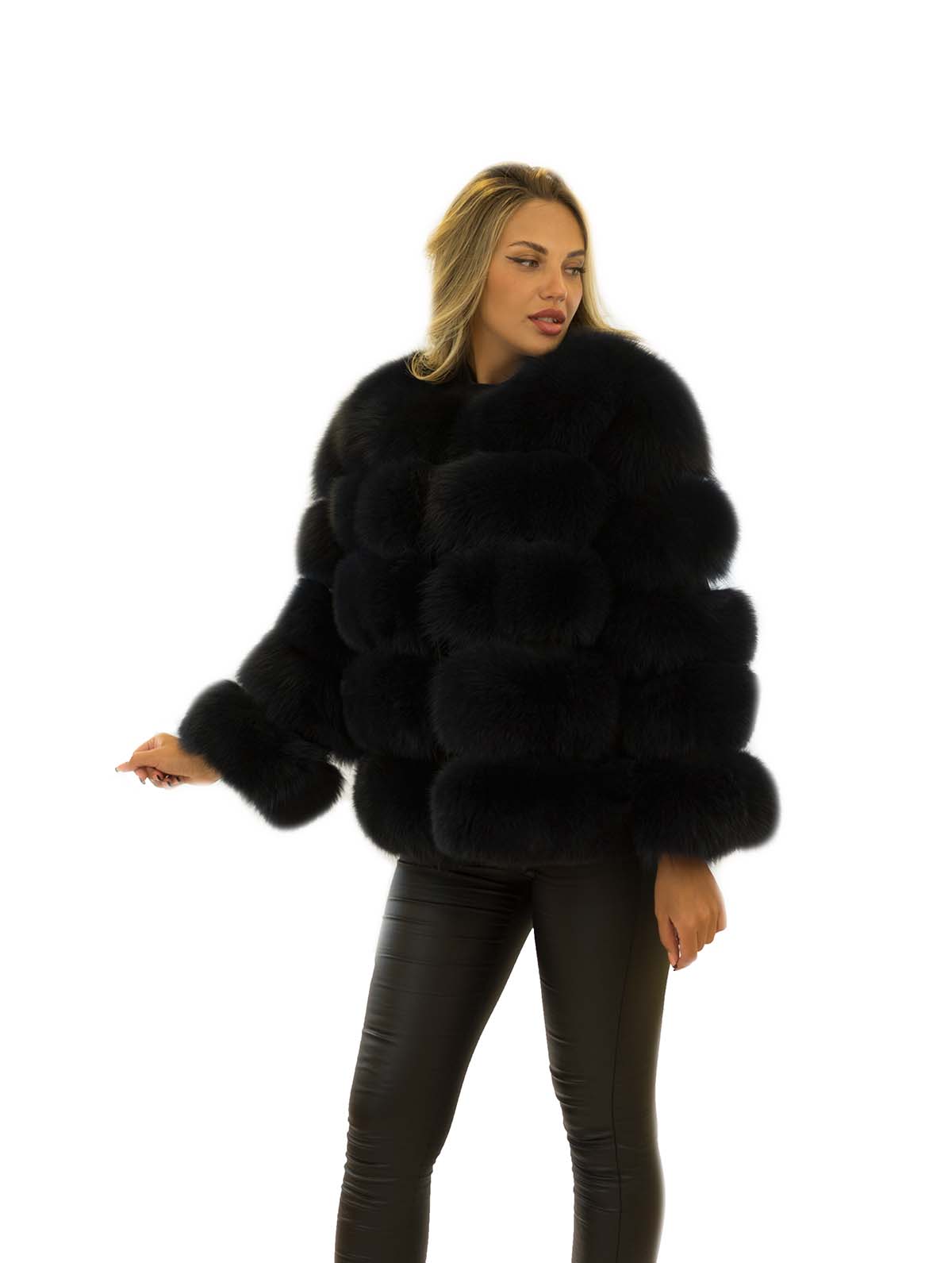 Echtfell Jacke aus Fuchs Echtpelz Jacke Pelzweste aus Fuchs