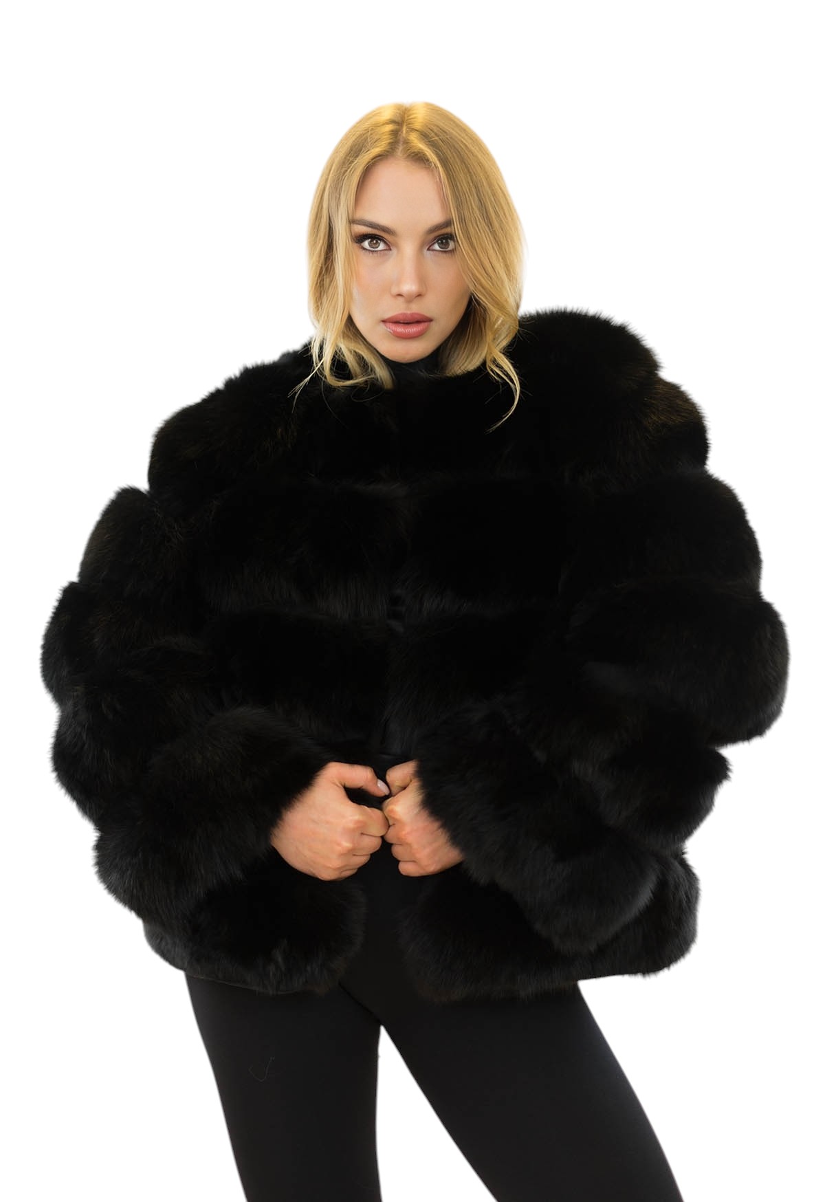 Luxus Echtfelljacke Fuchsjacke für elegante Damen